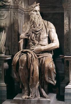 Image result for Moses by Michelangelo